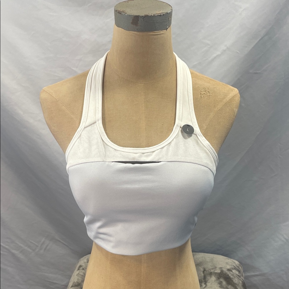 Nike Classic White Sports Bra
